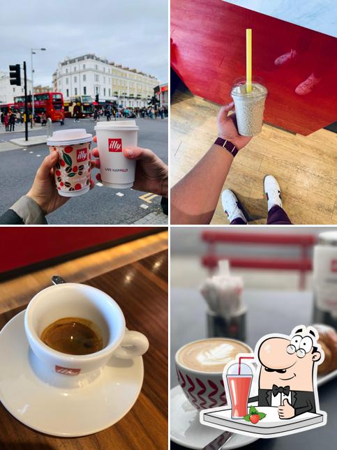 illy Caffè offers a number of drinks