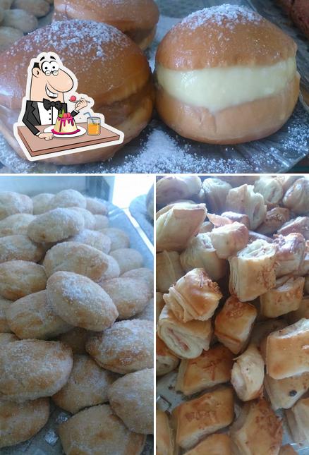 Padaria santa hora provê uma gama de sobremesas