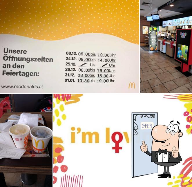 McDonald's fast food, Zell am See Restaurant menu and reviews