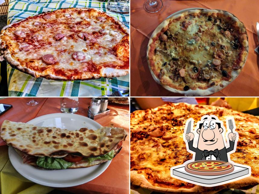 Scegli tra le molte varianti di pizza