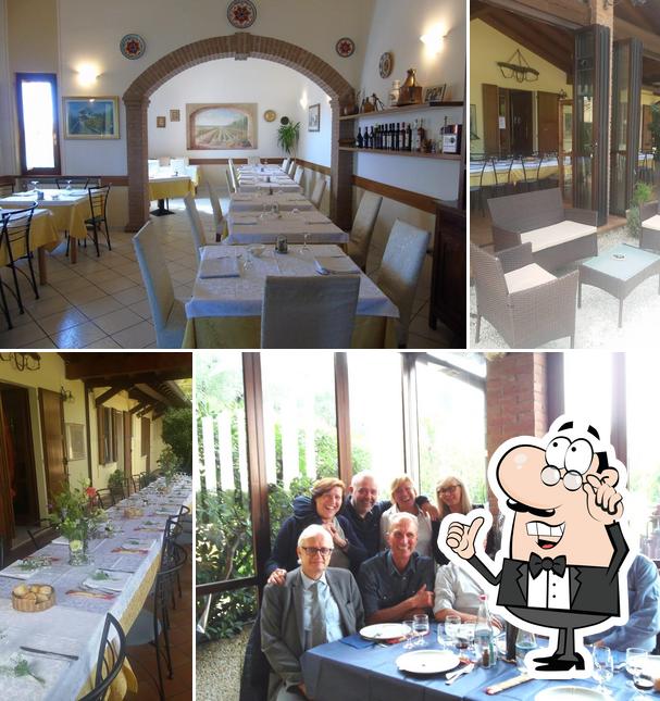 L'intérieur de Agriturismo La Scalera