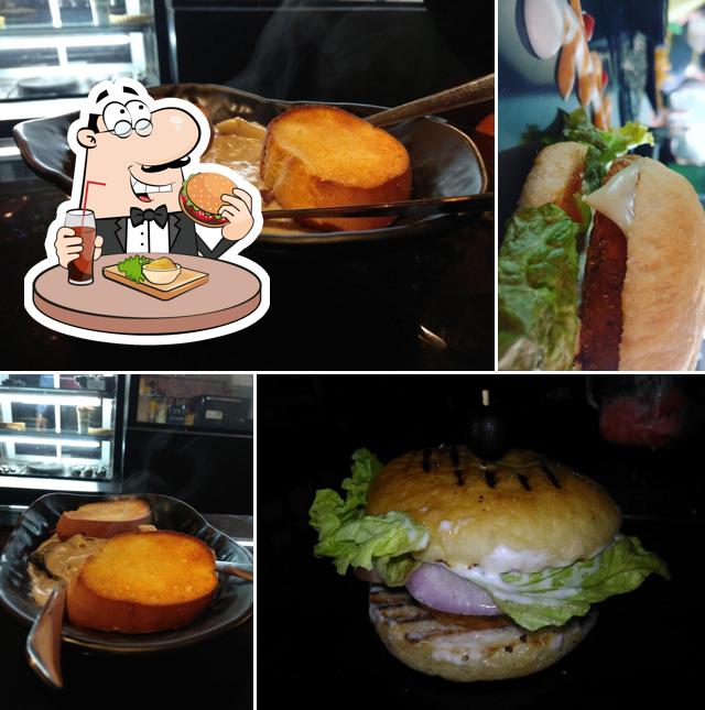 Order a burger at Fresh N Fillin