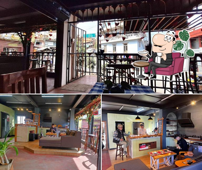 The interior of GC Cafe