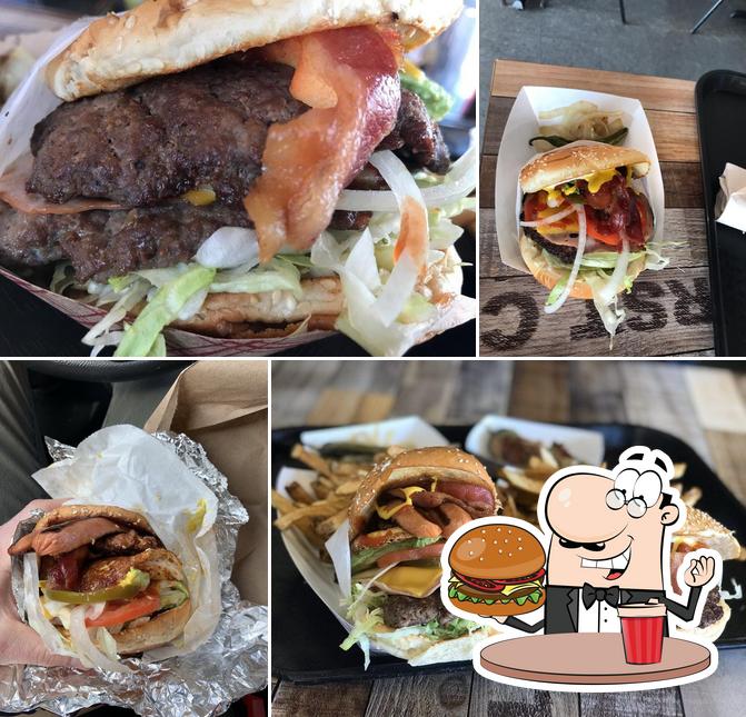 Try out a burger at Hamburguesas El Gordo #1
