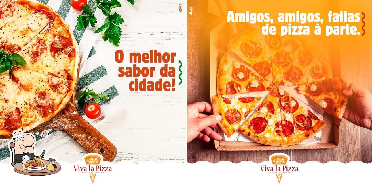 Experimente diferentes tipos de pizza