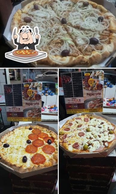 No Pizzaria Peperone, você pode degustar pizza