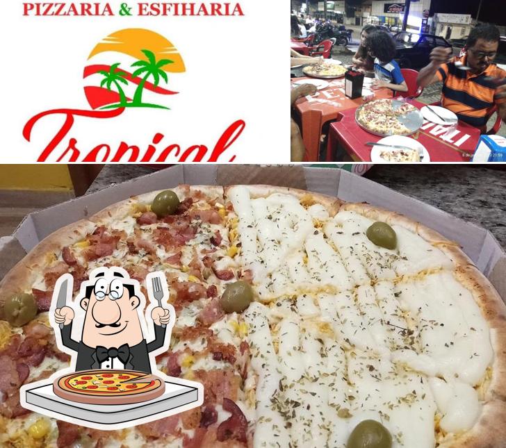 Peça diferentes estilos de pizza