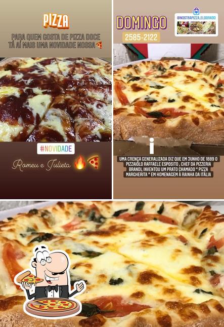 Peça pizza no Nostra Pizza Eldorado