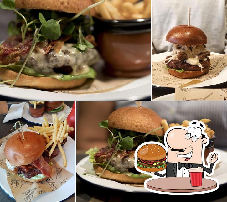 Try out a burger at Eighty Ate Burger