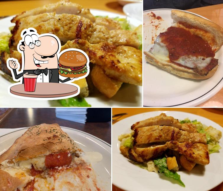 Get a burger at Vero's Pizzeria