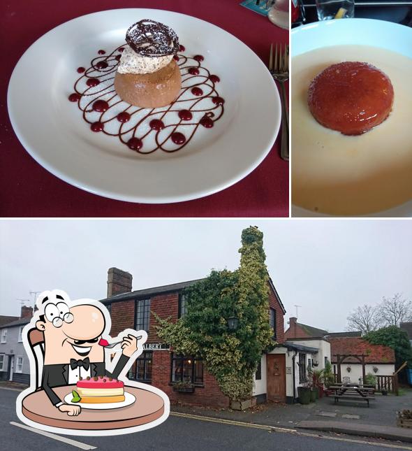 The Prince Albert provides a range of sweet dishes