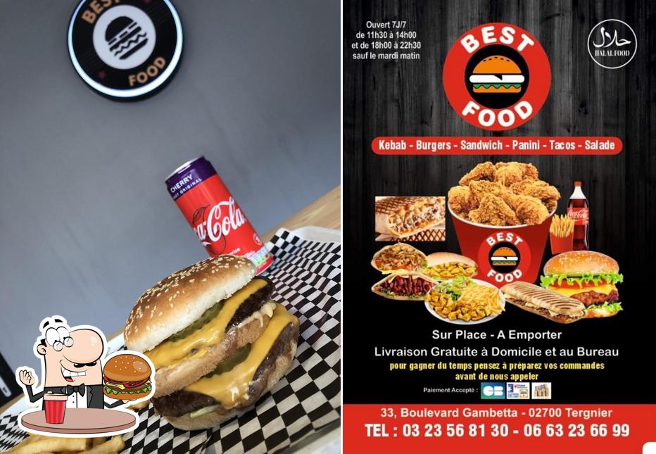 Les hamburgers de Best food terginer will conviendront différents goûts