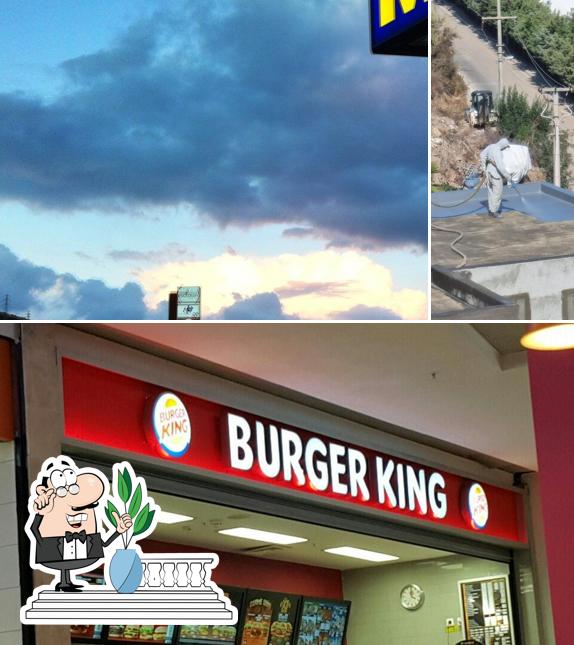 La parte exterior de Burger King