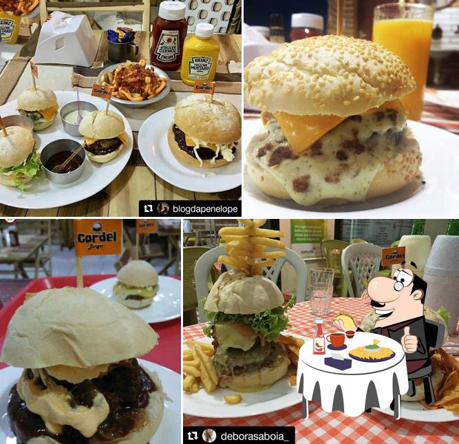 Peça um hambúrguer no Cordel Burger