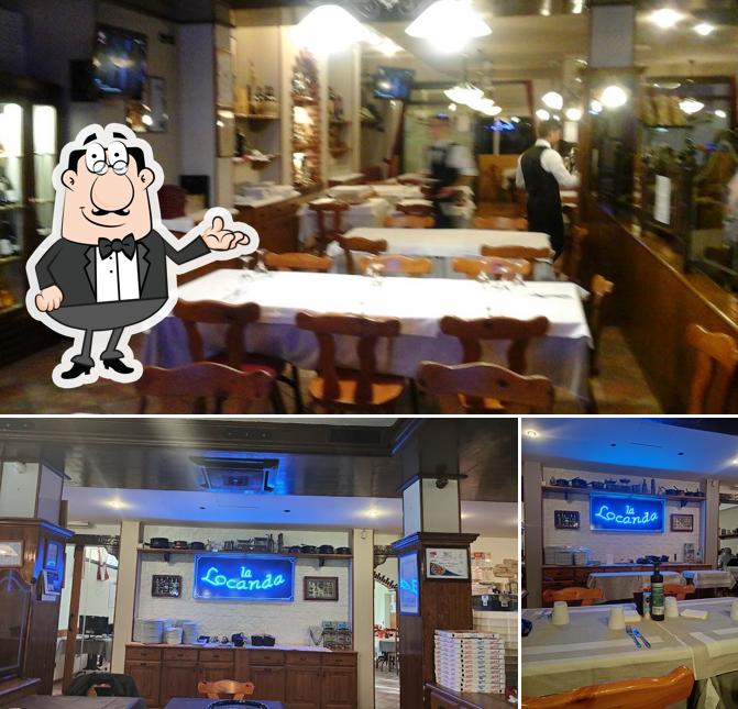 Gli interni di La Locanda