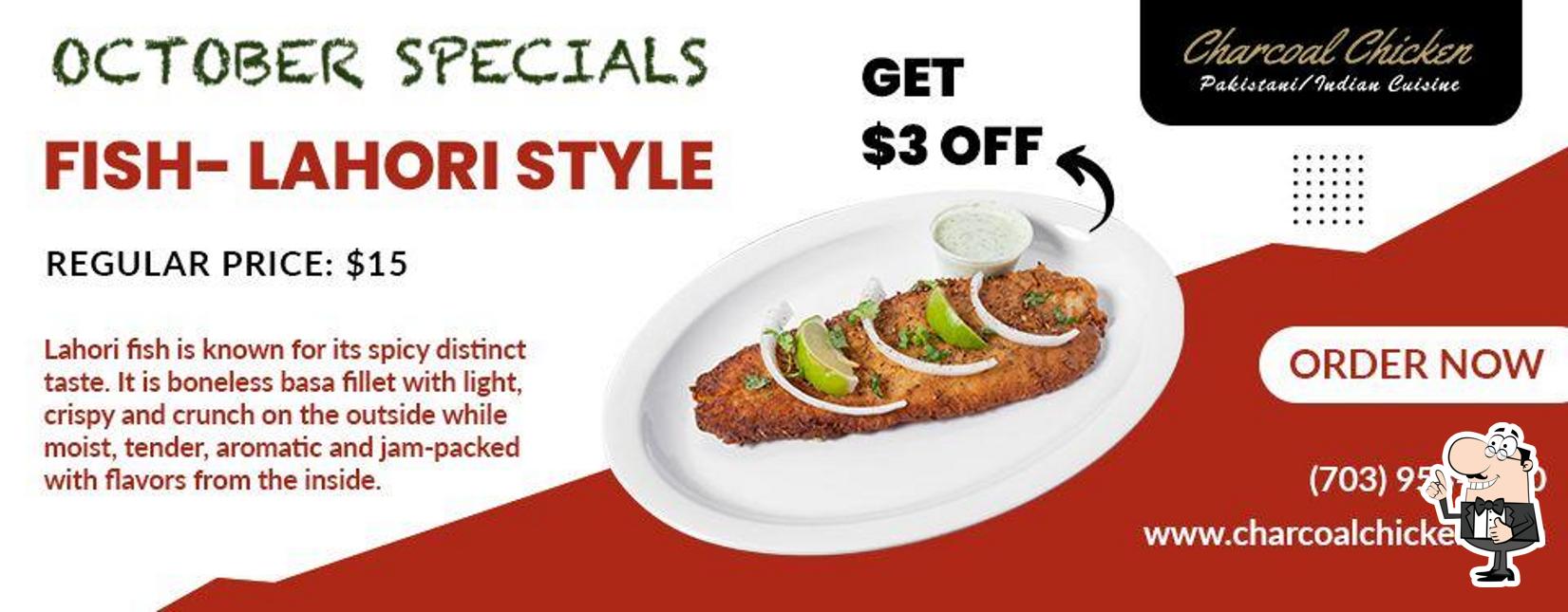 Charcoal Chicken Pakistani & Indian Cuisine in Chantilly Restaurant menu and reviews