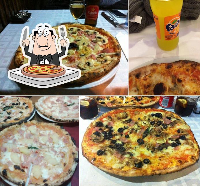Try out pizza at Pizzeria Montello