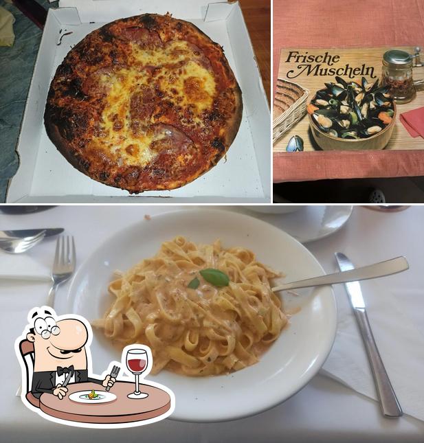 Comida en Restaurant Vesuvio