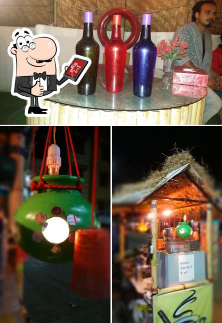 See this picture of Firangi cafe