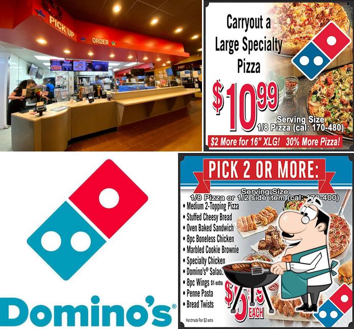 Look at this image of Domino's Pizza