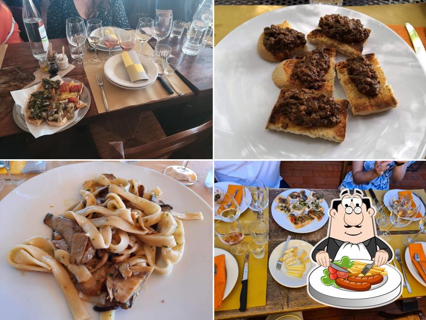 Cibo al Ristorante Fattoria Pulcino