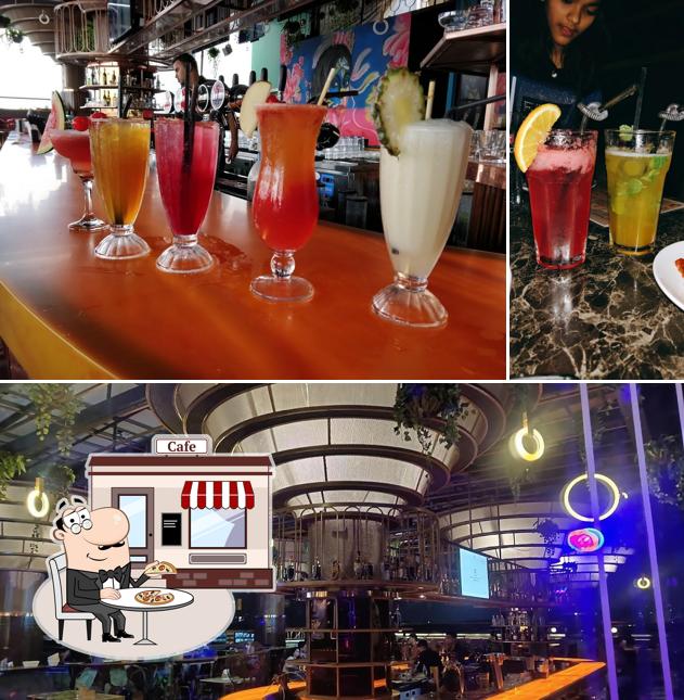 You can get some fresh air outside Gilt Club