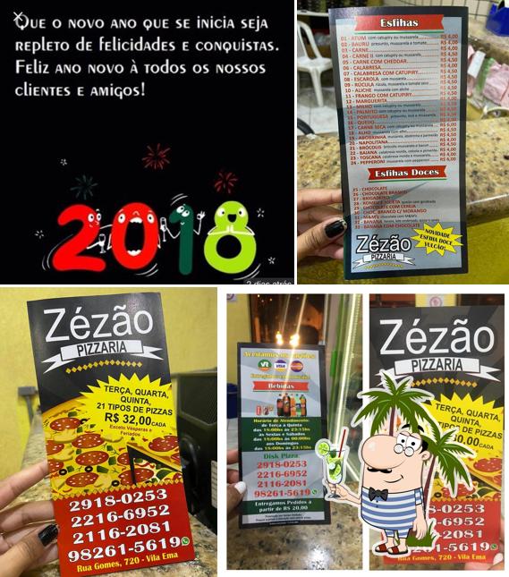 Look at the picture of Zézão pizzaria. São Paulo SP