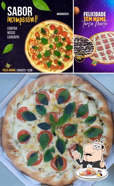 Peça diferentes estilos de pizza