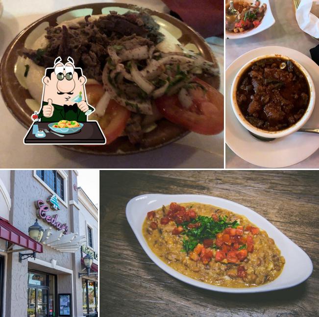 Cedars Restaurant, 7732 W Sand Lake Rd in Orlando Restaurant menu and
