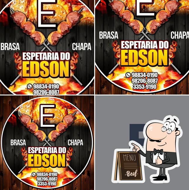 Look at the pic of E Espetaria Do Edson