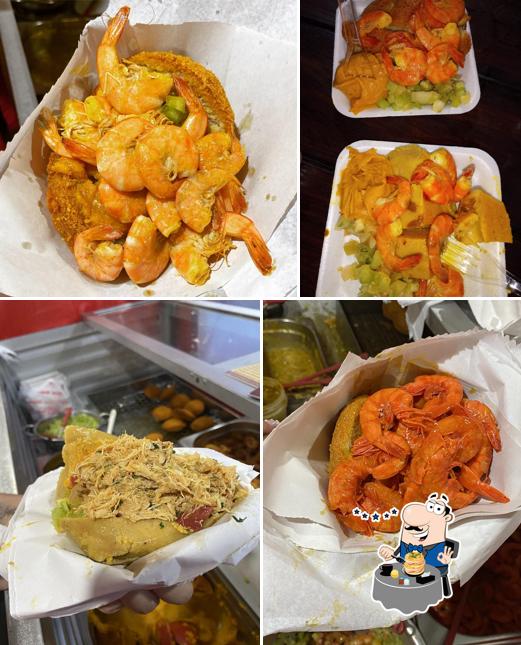 Platos en Acarajé da Drica Itapuã