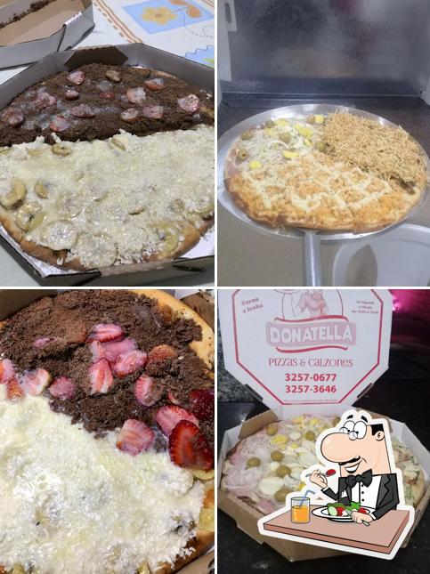 Comida em Donatella Pizzas e Calzones