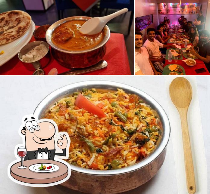 La immagine della cibo e bancone da bar di Ghi rice (indian restaurant)