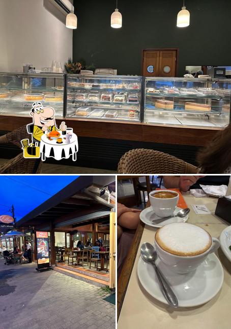Entre diferentes coisas, comida e exterior podem ser encontrados a Ellen Café e Doceria