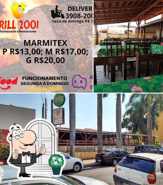 O exterior do Churrascaria Grill 2001