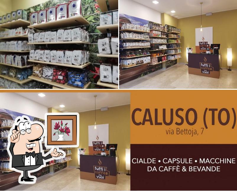 Gli interni di Tutti i Caffè che Vuoi (Caluso)