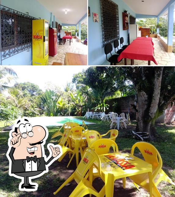 O interior do Bar e restaurante Baeeea