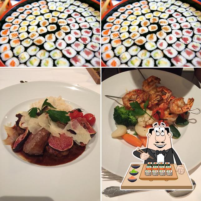 Ordina le varie opzioni di sushi