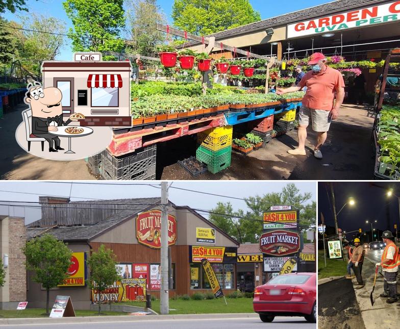 L'extérieur de Burnhamthorpe Fruit Market