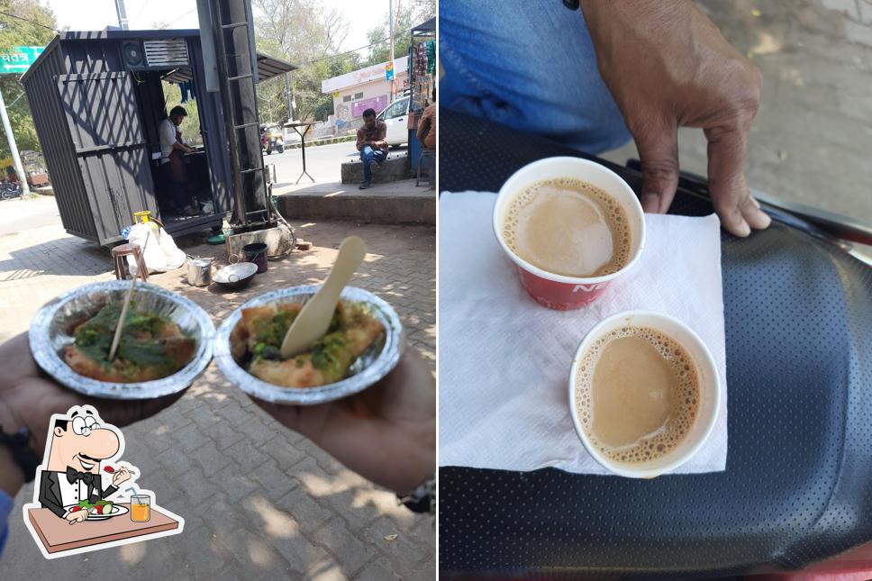Food at HUNK SAMOSA