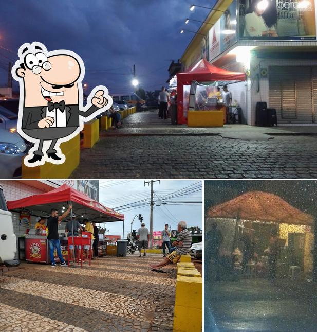 O exterior do Marcelo Hot Dog - Avenida Brasilia