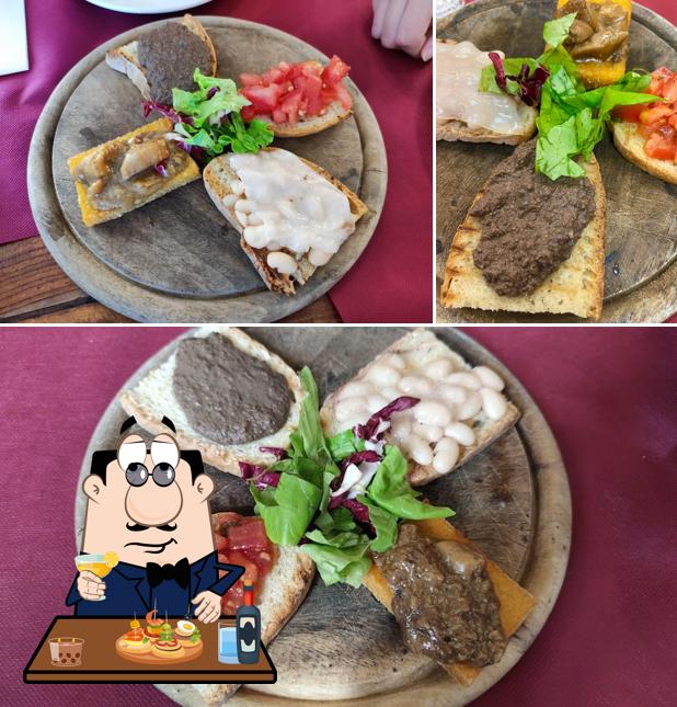 Bruschette al Ristorante La Cavallina