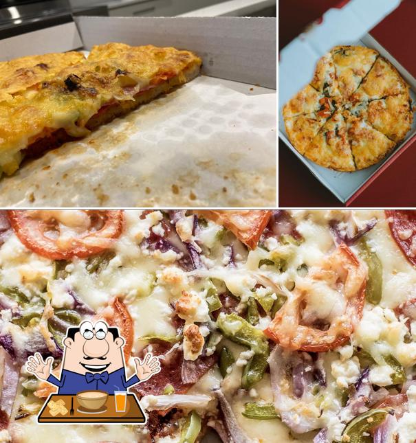 Plats à Crispy Crust Pizzeria