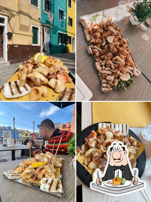 Fritto misto al AI BANKY Specialità locali di pesce