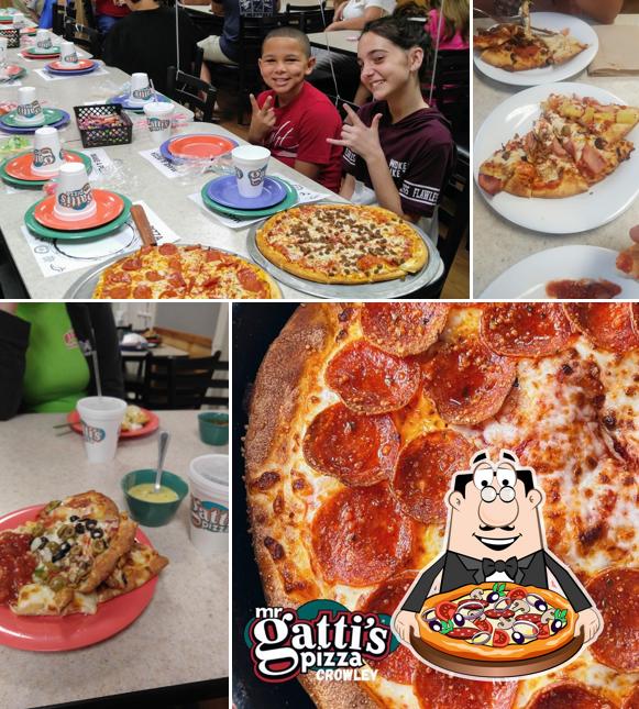 Mr Gatti's Pizza in Crowley Restaurant menu and reviews