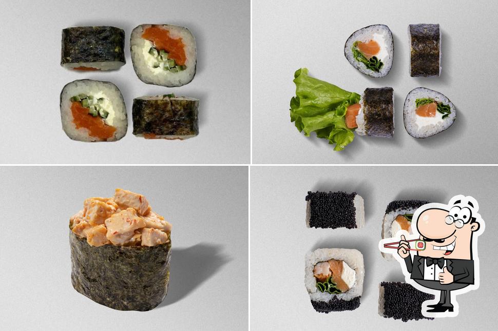 Prenez de nombreuses options de sushi