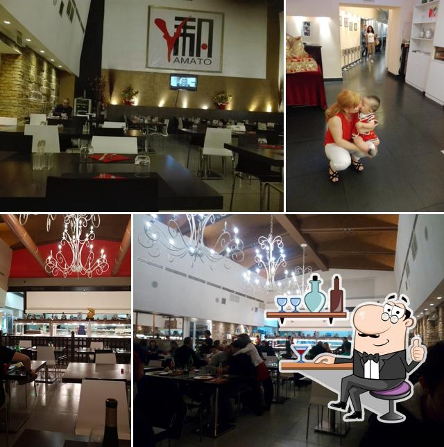 Gli interni di Asahi Sushi Monterotondo