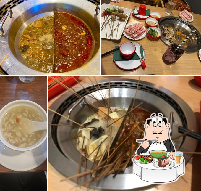 Soupe suanla à Chuanxiang Hot-Pot 川香串串香火锅