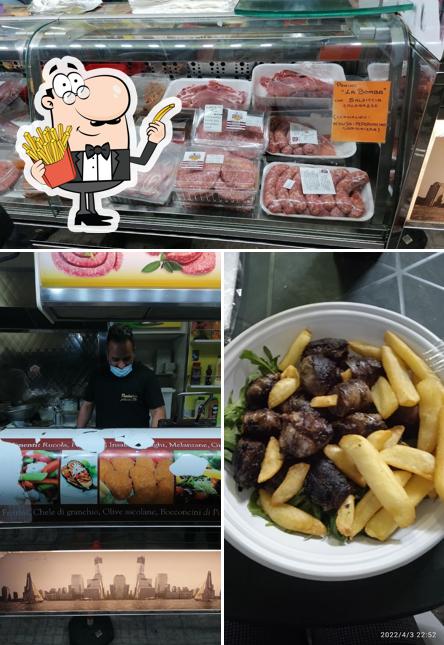 Ordina un piatto di patatine a Da Antonio il paninaro