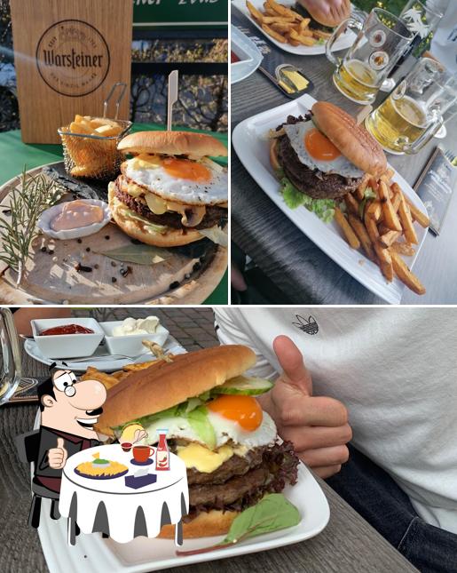 Prenez un hamburger à KutscherHus